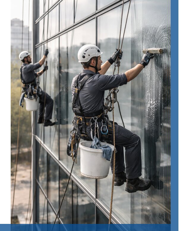 Мойка сплошного остекления в Элисте, заказать от 311 р.| ВЫСОТНИК-Элс