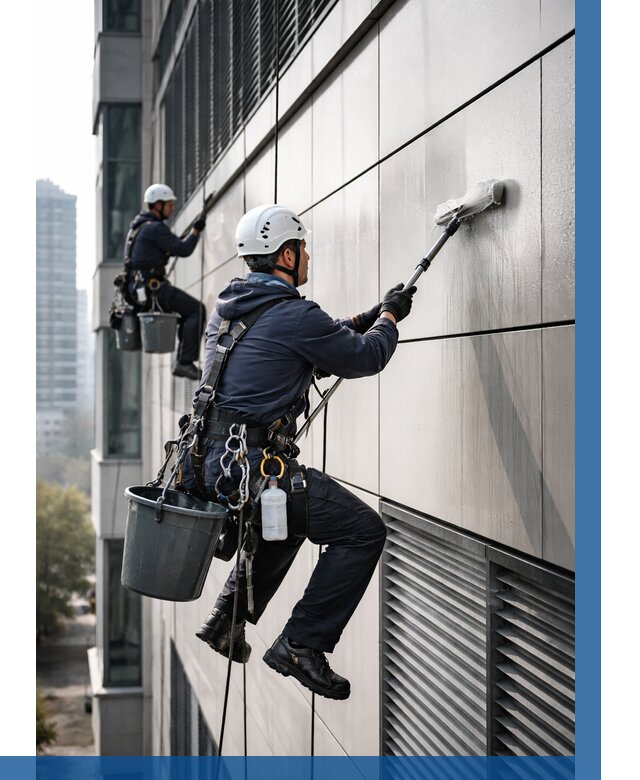 Мойка вентилируемого фасада в Элисте от 259 р. | ВЫСОТНИК-Элс