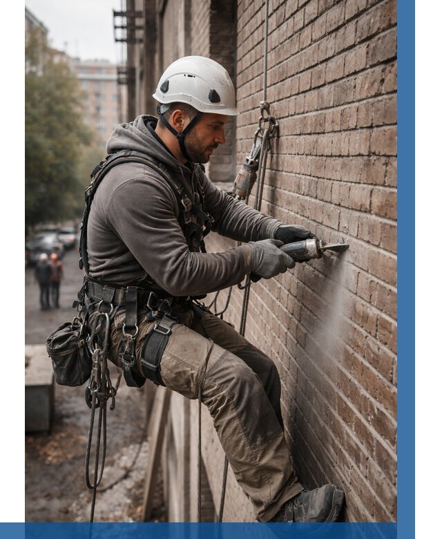 Расшивка кирпичных швов в Элисте от 621 р. | ВЫСОТНИК-Элс