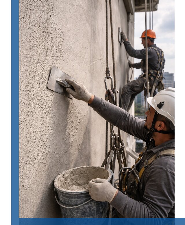 Декоративная штукатурка фасада с утеплением и защитой в Элисте