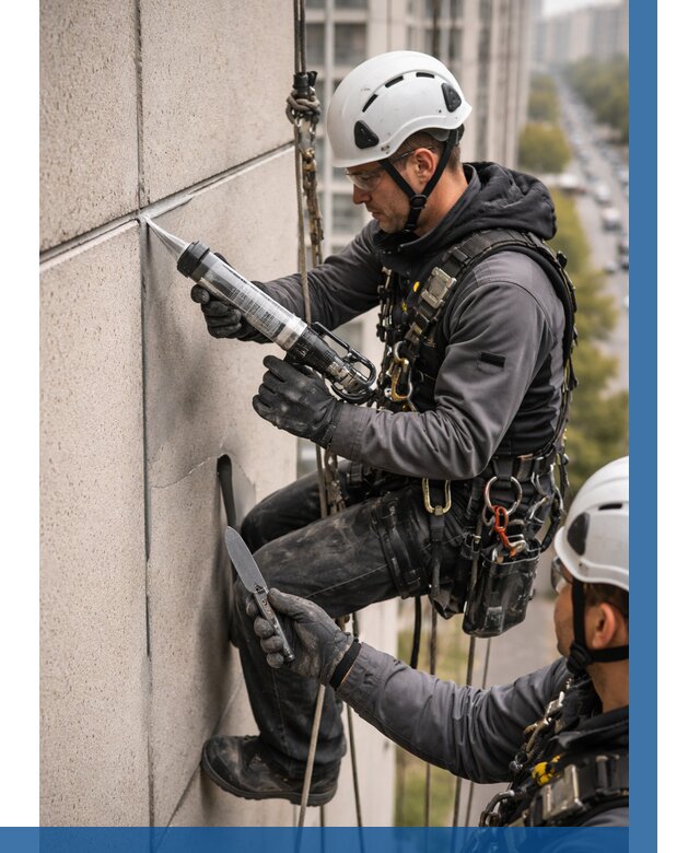 Первичная герметизация швов в Элисте от 621 р. | ВЫСОТНИК-Элс