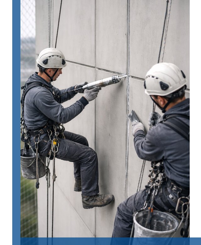 Первичная герметизация швов фасадов и кровель в Элисте