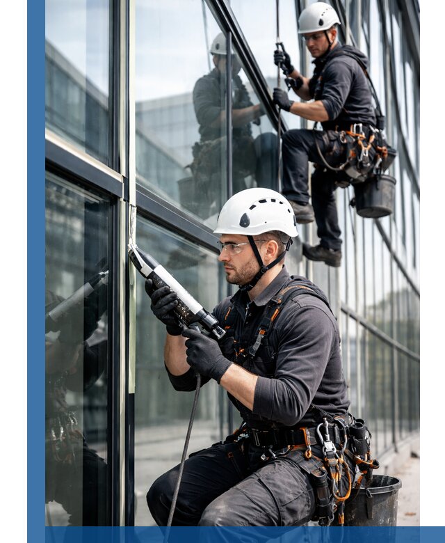 Герметизация витражных швов в Элисте для зданий и фасадов