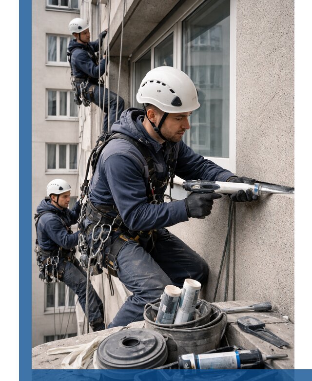 Герметизация швов лоджии в Элисте профессионально и надежно