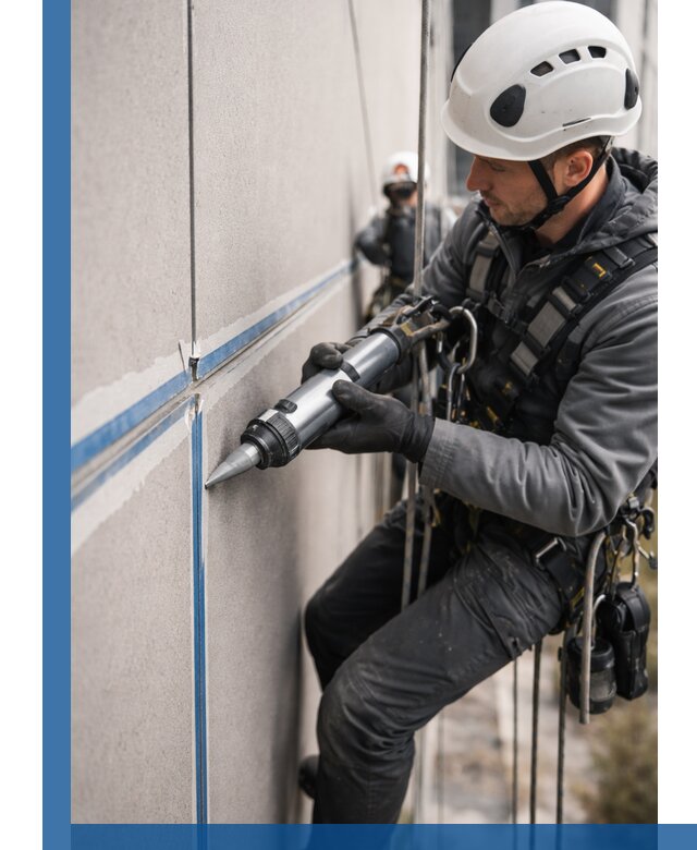 Герметизация стыков фасадных панелей в Элисте качественно и быстро