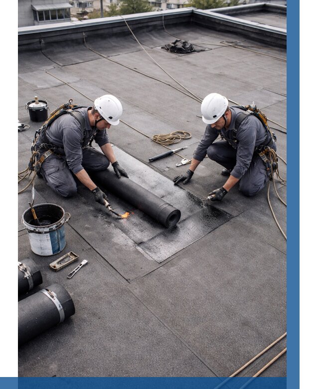 Ремонт мягкой кровли под ключ в Элисте от 725 р. | ВЫСОТНИК-Элс