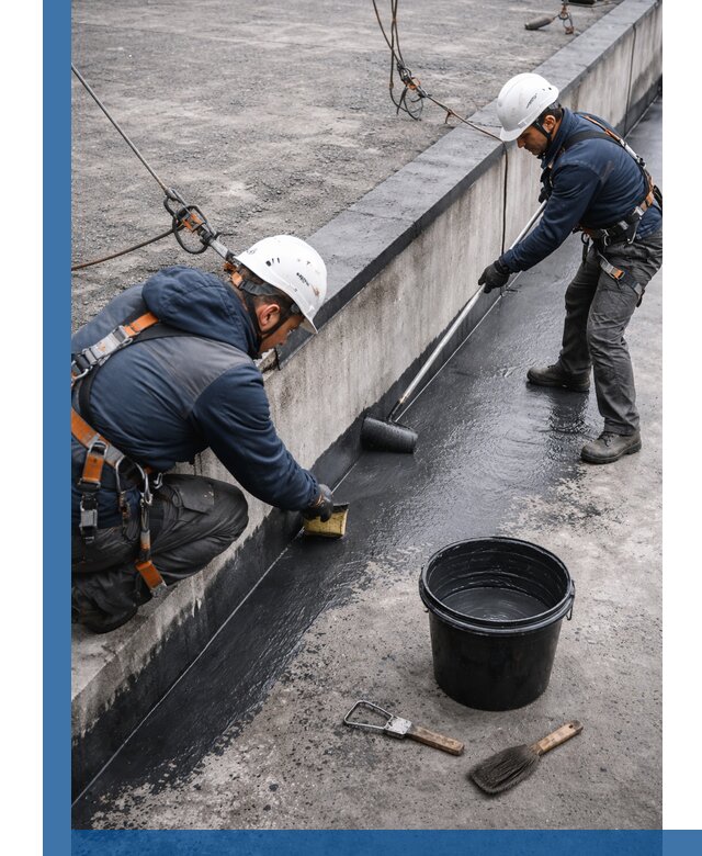 Гидроизоляция кровли жидкой резиной профессионально в Элисте