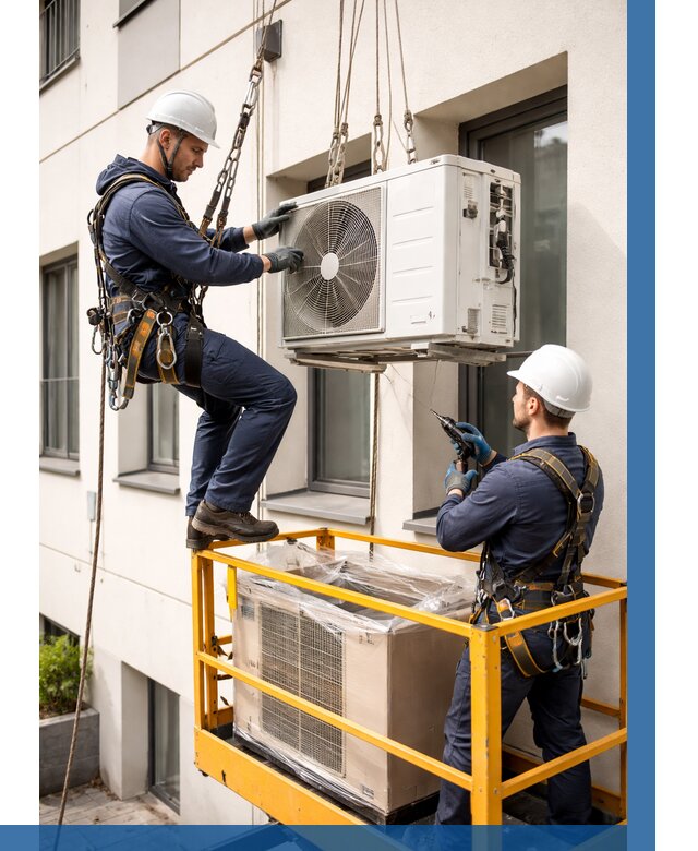 Демонтаж внешнего блока кондиционера в Элисте от 3625 р. | ВЫСОТНИК-Элс