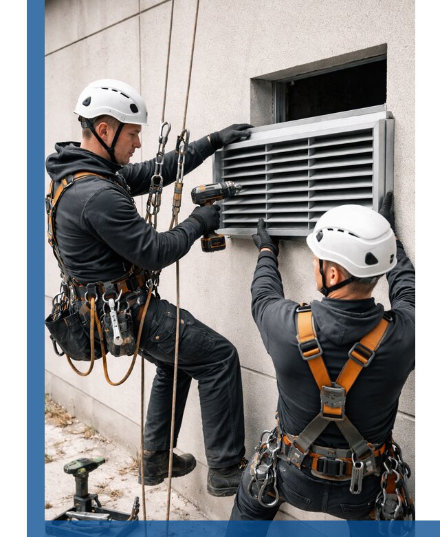 Монтаж вентиляционных решеток в Элисте профессиональный сервис