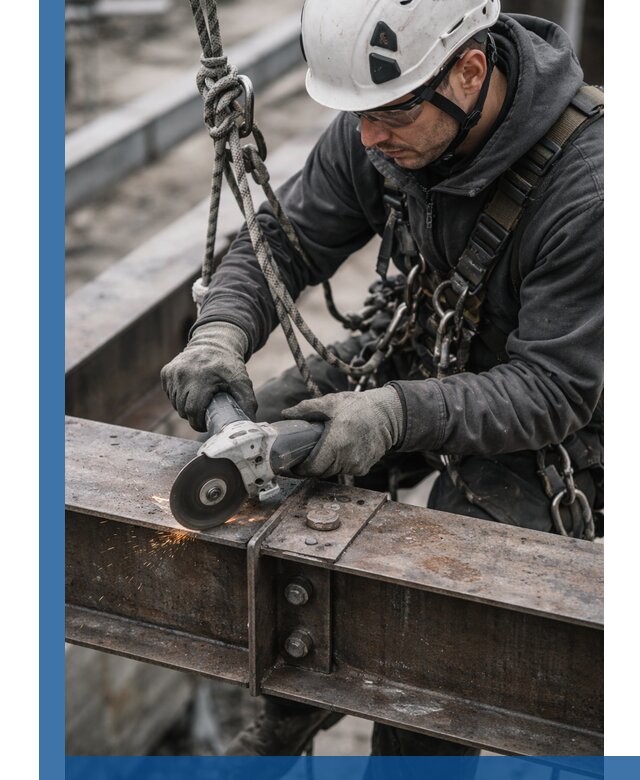 Резка металла на высоте в Элисте для зданий и конструкций