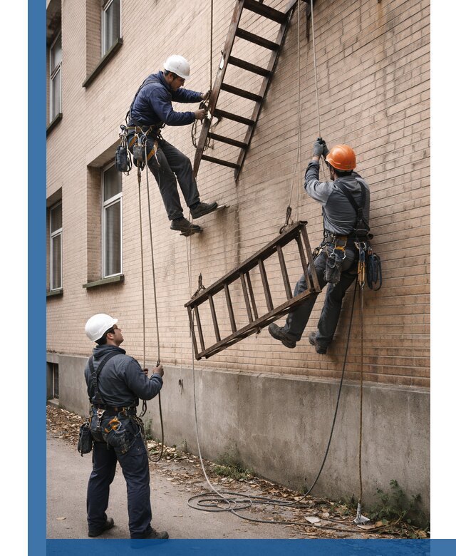 Демонтаж пожарной лестницы в Элисте быстро и безопасно