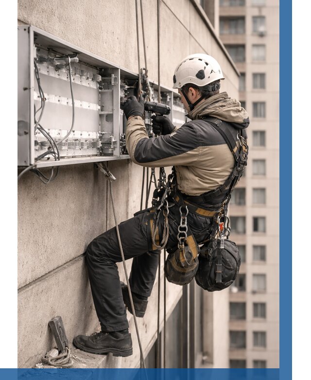 Ремонт вывески на высоте в Элисте от 4660 р. | ВЫСОТНИК-Элс