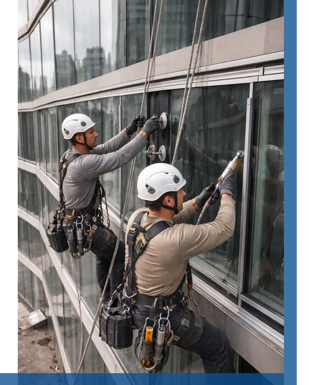 Радиусное остекление фасада в Элисте от 12427 р. | ВЫСОТНИК-Элс