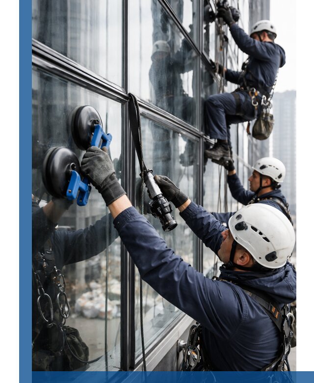 Радиусное остекление фасадов под ключ в Элисте с гарантиями