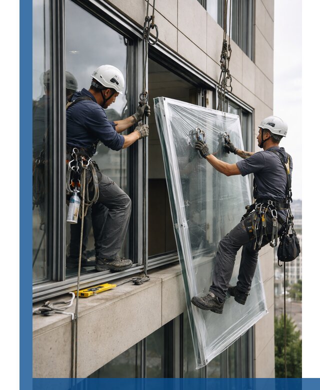 Профессиональная замена стекла в витраже в Элисте с гарантией