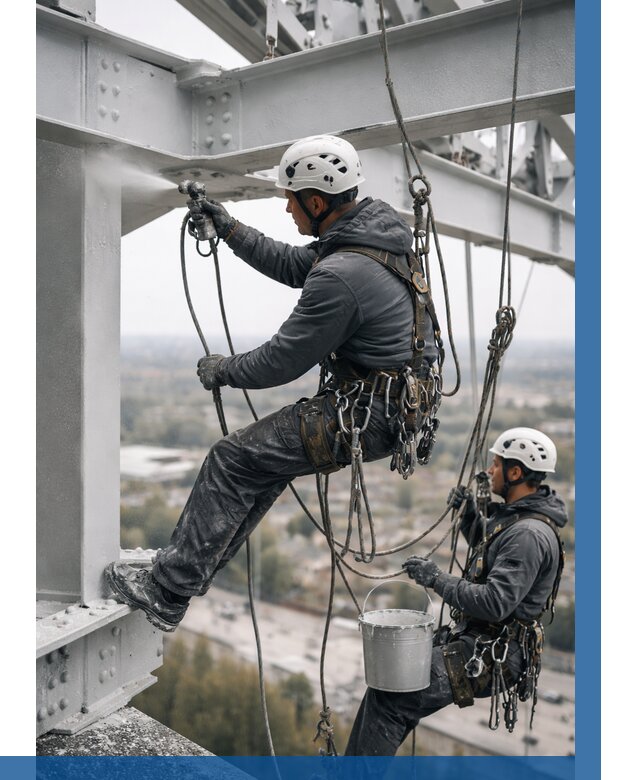 Покраска металлоконструкций на высоте в Элисте 362 р |ВЫСОТНИК-Элс