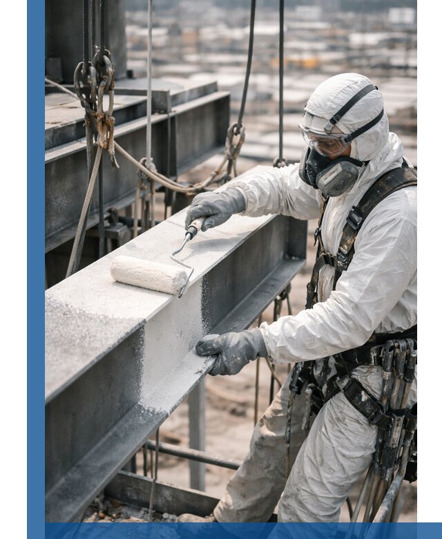 Профессиональная огнезащитная обработка металлоконструкций в Элисте