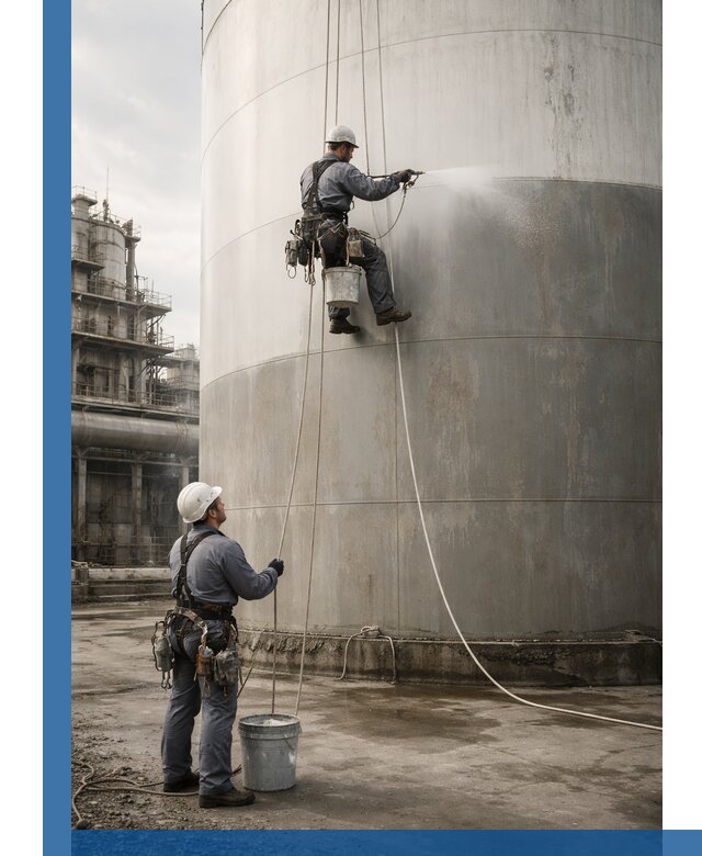 Покраска стальных резервуаров и емкостей в Элисте профессионально