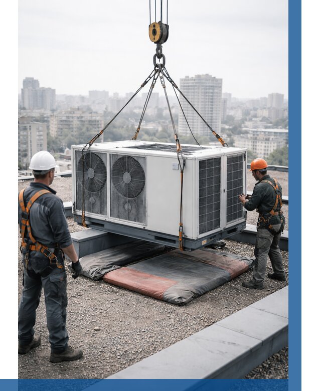 Подъем груза на крышу в Элисте от 5178 р. | ВЫСОТНИК-Элс заказать