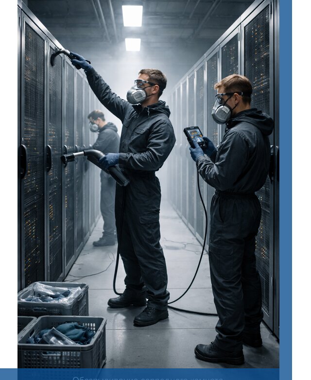 Обеспыливание серверной комнаты в Элисте от 4660 р. | ВЫСОТНИК-Элс