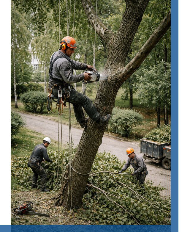 Кронирование деревьев в Элисте от 6731 р. | ВЫСОТНИК-Элс