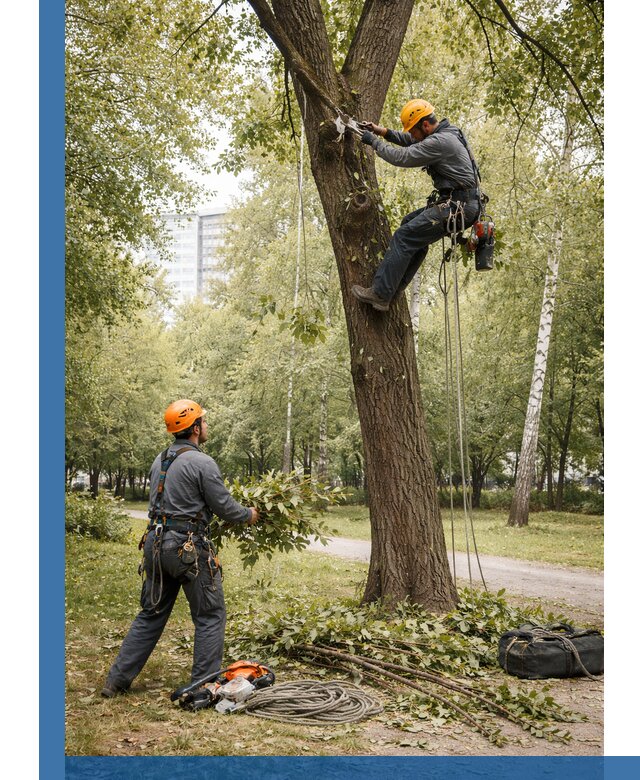 Санитарная обрезка деревьев в Элисте, профессионально и безопасно