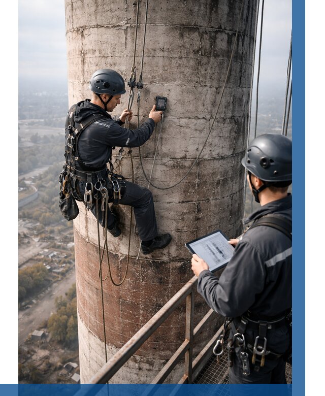 Обследование дымовой трубы в Элисте от 8285 р. | ВЫСОТНИК-Элс