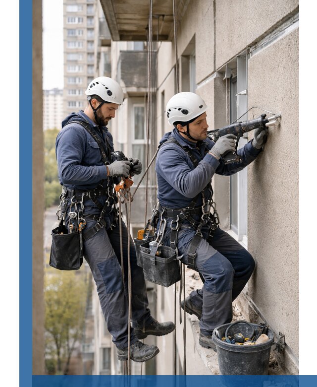 Промышленные альпинисты высотные работы и монтаж в Элисте